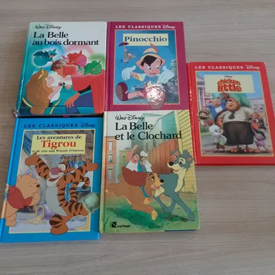 lot de 5 livres Disney (les classiques de Disney)(3)